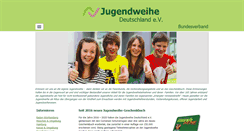 Desktop Screenshot of jugendweihe.de